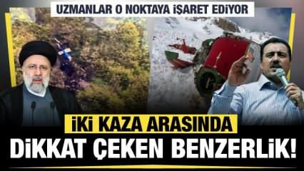 Reisi ve Yazıcıoğlu kazalarının ortak noktalarını farkettiniz mi?