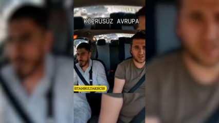 Taksicinin imtihanı! Karşıya geçiyorken köprüden niye geçiyoruz sözleri pes dedirtti!