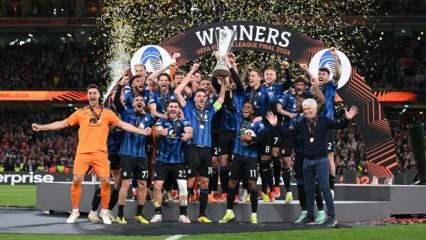UEFA Avrupa Ligi'nde şampiyon Atalanta!
