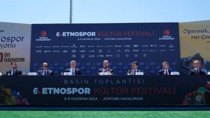 6. Etnospor Kültür Festivali'nin basın toplantısı yapıldı