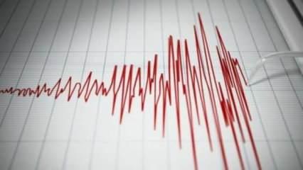 Çanakkale'de 3.4 büyüklüğünde deprem!