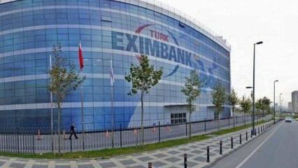 Eximbank, 1 milyar euroluk kredi sağladı