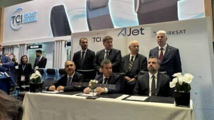 TCI, AJET ve Türksat arasında işbirliği protokolü imzalandı!
