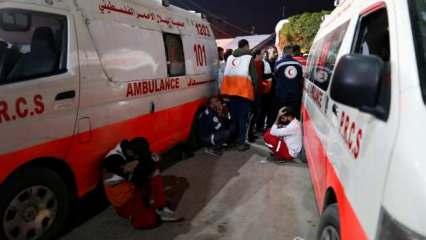 İsrail ordusu Refah'ta ambulansı hedef aldı