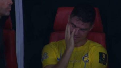 Kupayı Jorge Jesus kazandı! Ronaldo gözyaşlarına hakim olamadı