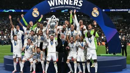 UEFA Şampiyonlar Ligi'nde şampiyon Real Madrid