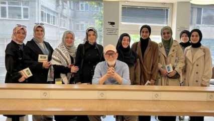 Usta yazar Mustafa Kutlu, Üsküdar'da okurlarıyla buluştu! Yeni kitabını imzaladı
