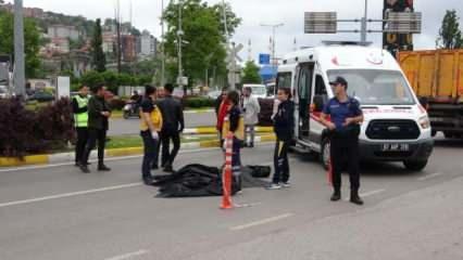 Yaya geçidinden geçmek isterken feci şekilde can verdi