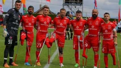 Ampute Milliler namağlup &ccedil;eyrek finalde!