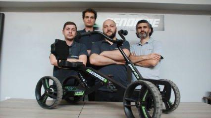 Beş yaşındaki çocuğu için tasarlamıştı... İlk ihracatını İngiltere'ye yaptı!