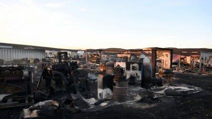 California'da orman yangını! Onlarca araç yandı...