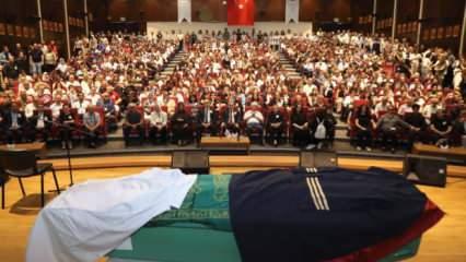 ERÜ’de vefat eden Prof. Dr. Güneş için tören düzenledi
