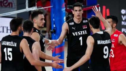 Maçta rekor kırıldı! Filenin Efeleri, Almanya'ya altın sette kaybetti