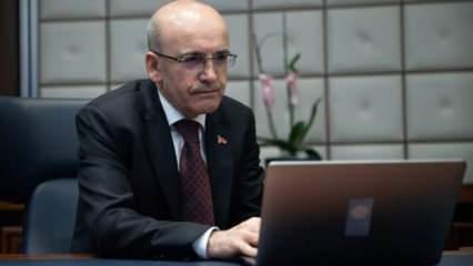 Mehmet Şimşek: Net rezerv artıya geçti