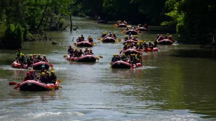Melen Çayı rafting tutkunlarını ağırlıyor