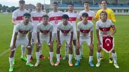 U18 Milli Takımı, Norveç’e 4-3 mağlup oldu