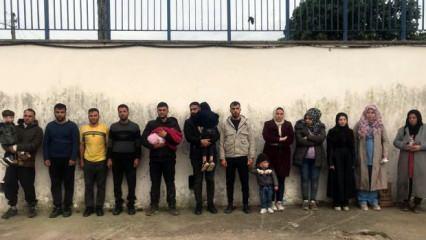 Yurtdışına kaçacaklardı: 16 kaçak göçmen yakalandı