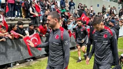 A Milli Takım, Almanya'da taraftara açık idman yaptı