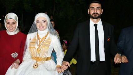 Aşiret düğününde dudak uçuklatan takı: Geline 2 kilo altın, damada 2,7 milyon lira