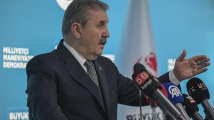 BBP Genel Başkanı Destici: Kayyum atamaları terörle mücadelenin bir parçası