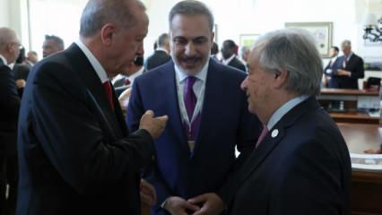 Başkan Erdoğan G7 zirvesinde aile fotoğrafı çekimine katıldı