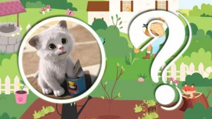 Gizli nesne bulmacaları: Bahçede saklı macera, yedi gizli kedinin izini sürün!