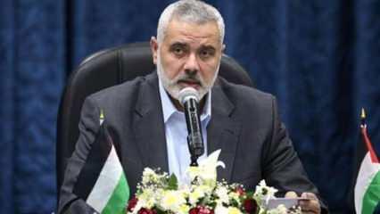 Hamas lideri Heniyye suçlamaları reddetti! Ateşkes açıklaması
