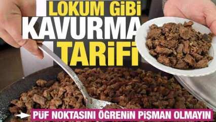 Kurban'da kavurma tarifleri! Püf noktası ortaya çıktı: Eti lokum gibi yapan yöntem...