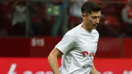 Lewandowski maçı yarıda bıraktı