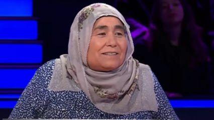 Menekşe Teyze Milyoner'e damga vurdu: "Viyana'da eğitim aldım"