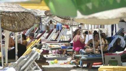 Muğla Bodrum'da özel plajlara giriş 500-3 bin TL, lahmacun 100- 1000 TL