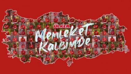 Ülker’den A Milli Takım'a “Memleket İçin Söyle” sürprizi