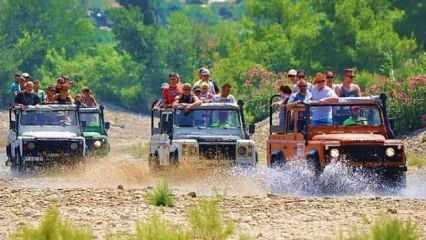 Alanya'da safari kazası: 1 ölü, 3 yaralı