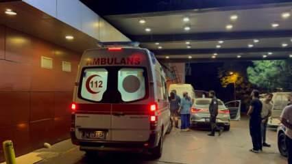 Bakırköy'de hastane bahçesinde silahlı kavga!