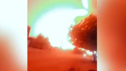 Encimene'de askeri mühimmat deposunda büyük patlama!