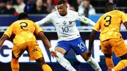 Hollanda - Fransa maçı TRT'de