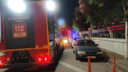 Kocaeli'de camide korkutan yangın