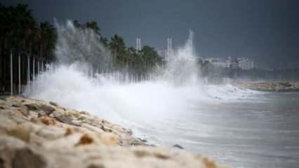 Meteoroloji'den Çanakkale ve Balıkesir için fırtına uyarısı