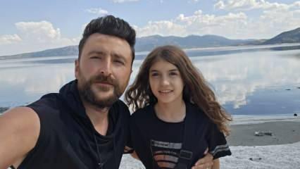 Salda Gölü'nde kurtarılan küçük kız kahramanıyla buluştu