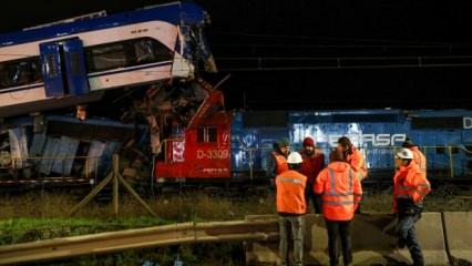 Şili'de tren kazası