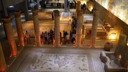 Zeugma Mozaik Müzesi’nde bayram yoğunluğu: 10 bini aşkın ziyaretçi!