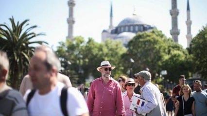 18 milyon turistin tercihi Türkiye!