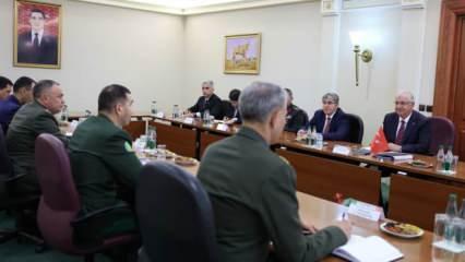 Milli Savunma Bakanı Yaşar Güler Türkmenistan'da