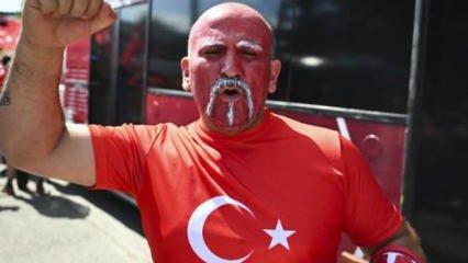 Çılgın Türkler, Çekya maçı için Hamburg'a akın etti