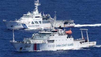 Çin, Japon kara sularını ihlal etti