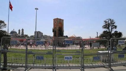 İstanbul Valiliği'nden Taksim kararı