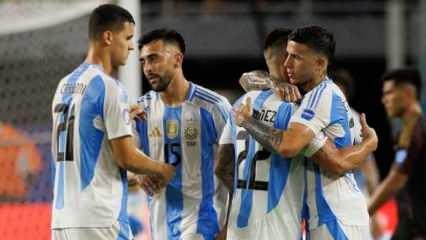 Messi forma giymedi! Arjantin, grup etabını kayıpsız geçti