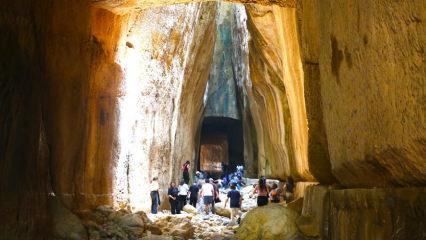 Roma döneminden kalma Titus Tüneli Hatay’ın turizmine katkı sağlıyor