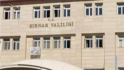 Şırnak’ta 14 bölge, 'geçici özel güvenlik bölgesi' ilan edildi