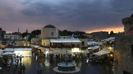 Rodos'ta kapıda vize mağduru Türk turistler için çalışma başlatıldı